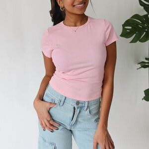 MELANIE TOP IN PINK